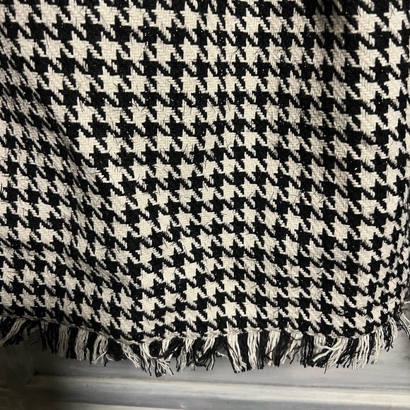 Sofie The Label She’s Classy Houndstooth Printed Tweed Sequin Mini Dress Party - Picture 6 of 13
